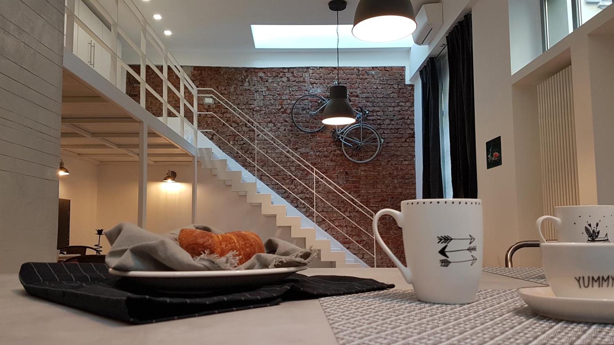 Bike-Loft Leilighet Milano Eksteriør bilde